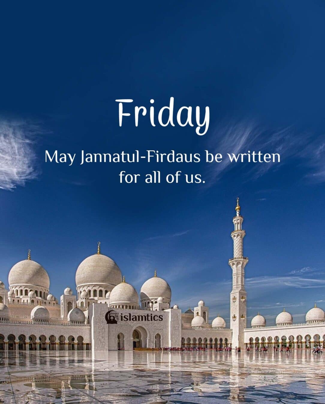 May Jannatul-Firdaus be written for all of us.